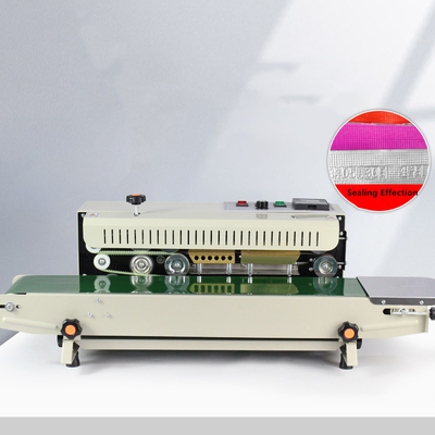 Ταχύτητα FR-970 αυτόματη συνεχής συσκευή σφράγισης ταινιών και μηχανή σφράγισης πλαστικών σακουλών για σφράγιση