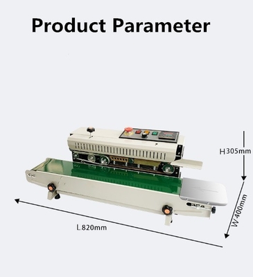 FR-990 Σημερινή συνεχής συσκευή σφράγισης ταινιών εύκολη στη λειτουργία και ιδανική για υφάσματα