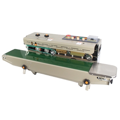 L924*W392*H308mm Μηχανή σφράγισης θερμικής πλήρωσης πλαστικής ταινίας με επαγωγή για σακούλες τροφίμων