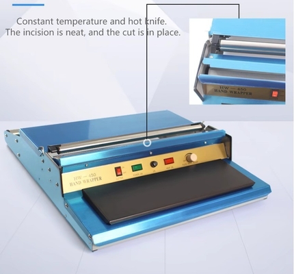 220V / 50HZ Μίνι πλαστική ταινία τεντώματος Cling Hand Wrapper Σφραγιστική μηχανή για τρόφιμα φρούτα