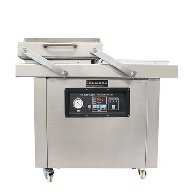 220V/50HZ DZ-400/SA Σπίτι διπλής αίθουσας Μηχανή συσκευασίας τροφίμων με κενό για κρέας ρύζι ψάρι