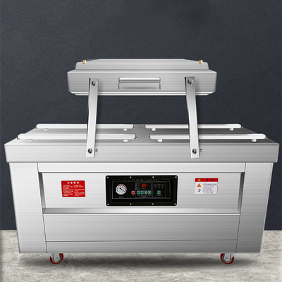 220V/50HZ DZ-400/SA Σπίτι διπλής αίθουσας Μηχανή συσκευασίας τροφίμων με κενό για κρέας ρύζι ψάρι