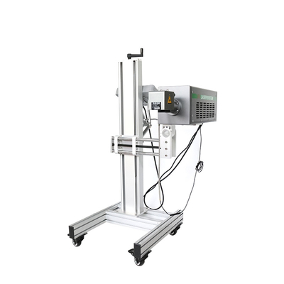 Επαγγελματικός εκτυπωτής 220V έως 3.6A 50HZ Co2 Laser Data Marking για πίνακες βάζων μπουκαλιών