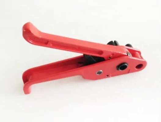 Κόκκινο H19 Strapper Machine πλαστικό λουρί χειροκίνητο συσκευασία Tensioner εργαλείο για PP PET λουρί