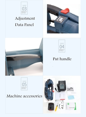 220V Ηλεκτρική μπαταρία ισχύος Strapping χειροκίνητο Strapping Making Machine με CE