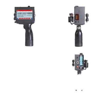 Αγγλική γλώσσα Custom Handjet Batch Coding Machine για πλαστικό κουτί μπουκάλι σώμα
