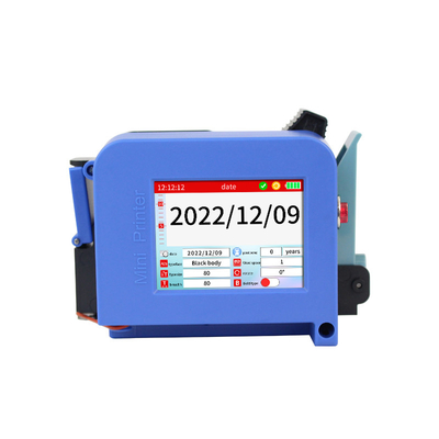 Μέγεθος L*W*H 220X130X50MM Μίνι εκτυπωτής μελάνης για ημερομηνία παραγωγής Κώδικας και εικόνα