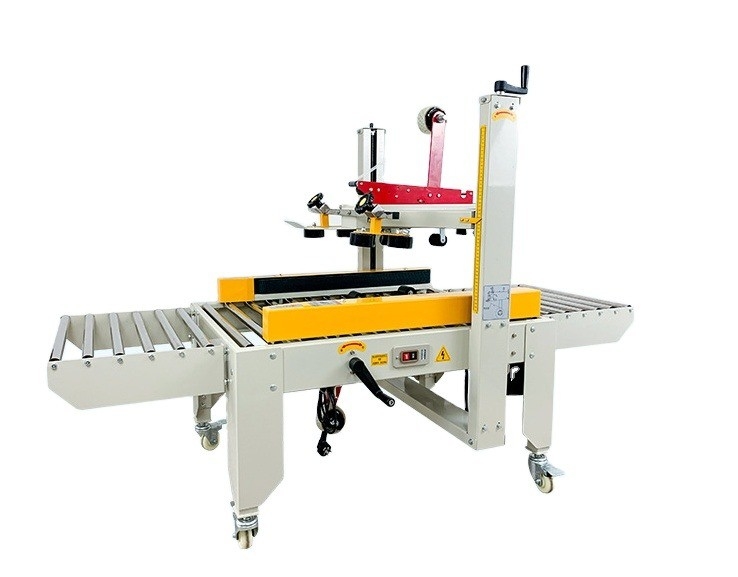3kg Max Loading ημιαυτόματη συσκευή σφράγισης χαρτονιού για αριστερή και δεξιά οδήγηση