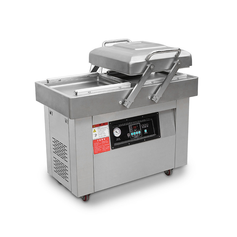 140 KG Δυνατότητα DZ-400 2SB Διπλή γραμμωτή συσκευασία τροφίμων με κενό για εμπορική χρήση